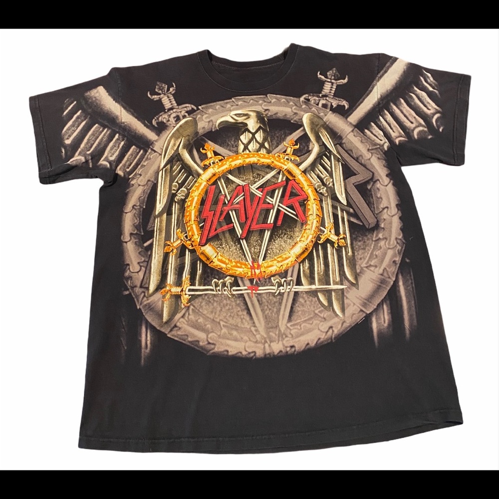 Vintage 2004 Slayer Parent Advisory Band Tee